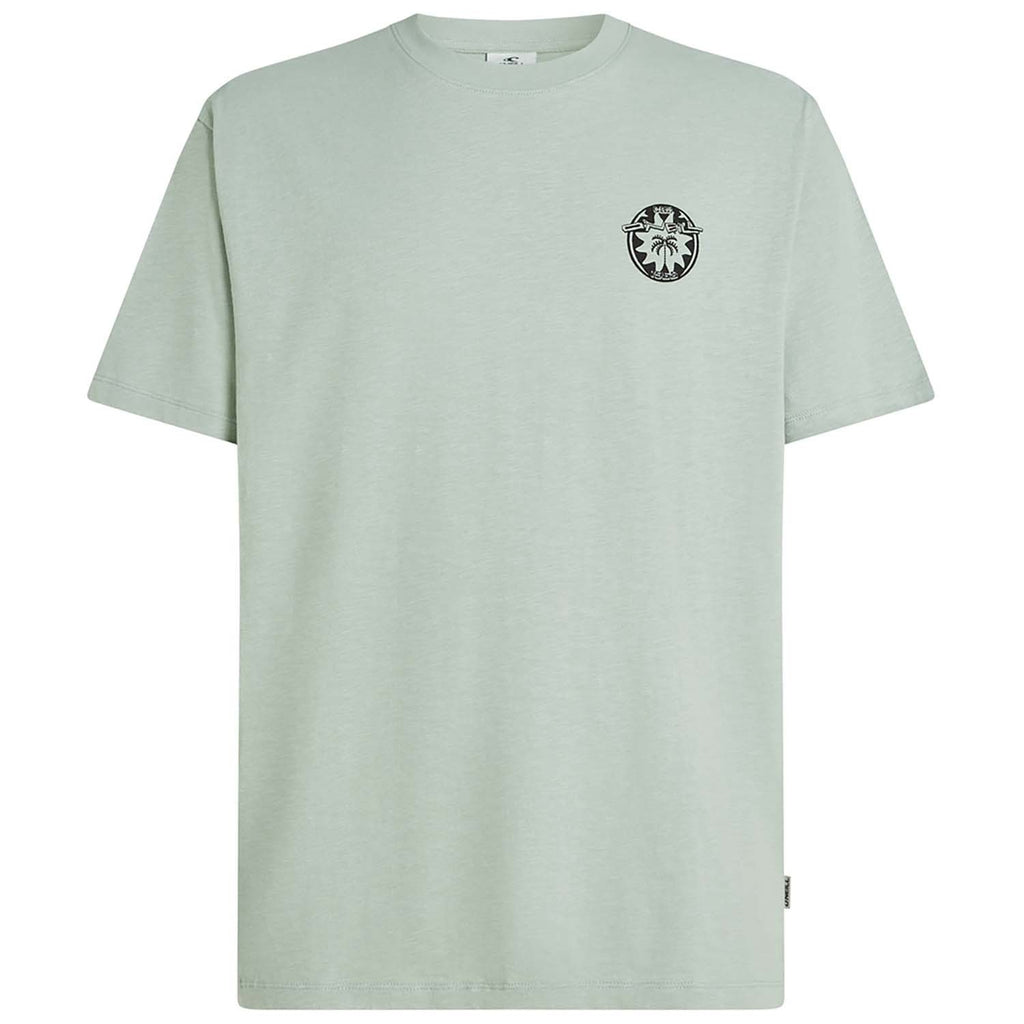 Slub Back Print T-shirt strand