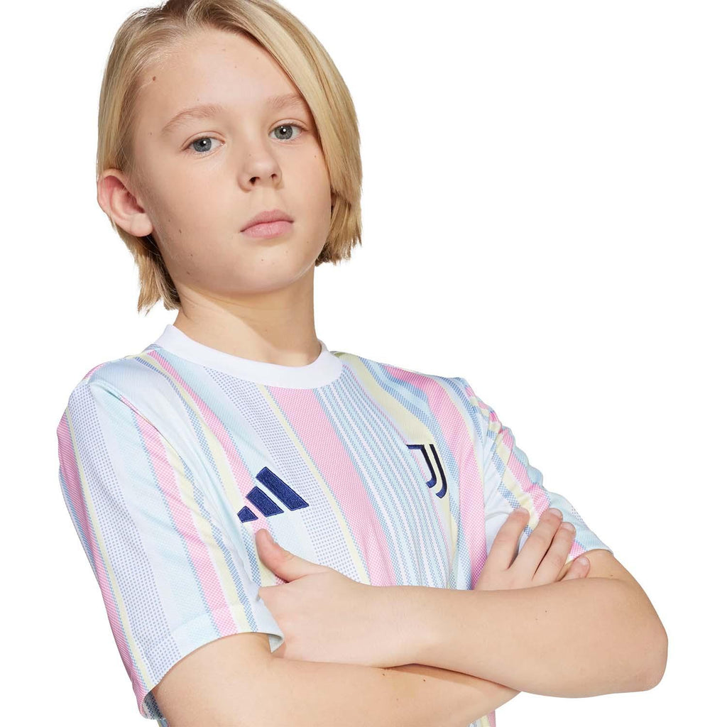 Juventus 25/26 Pre-Match Voetbalshirt Kids