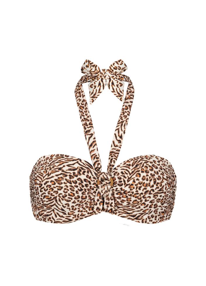 indian ink bandeau bikinitop