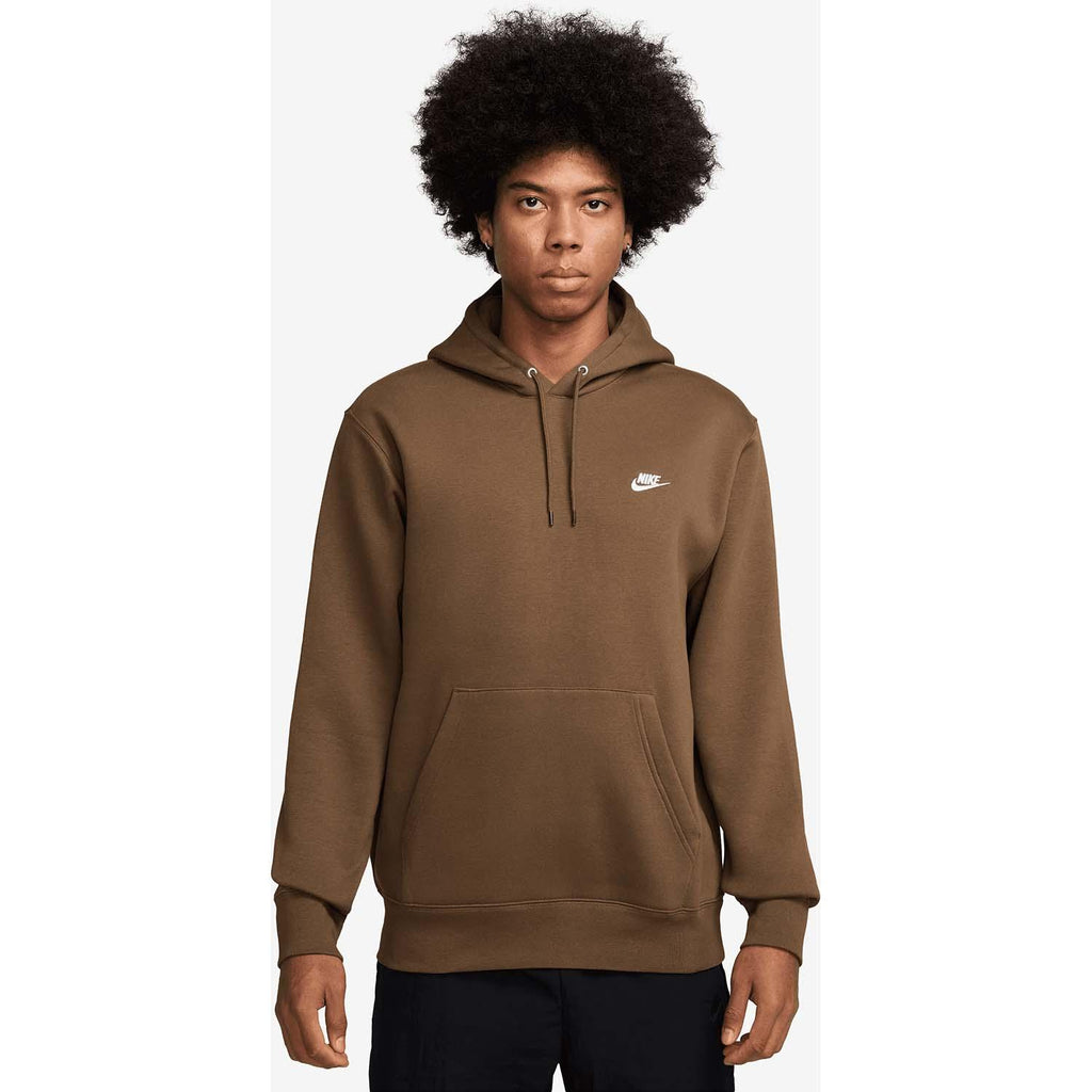 club men's pull-over fleece ho