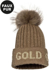hodd beanie faux fur