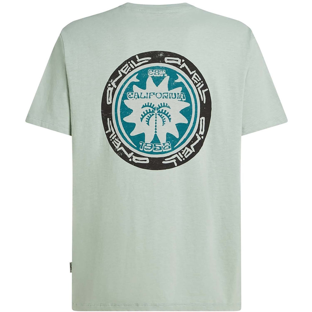 Slub Back Print T-shirt strand