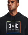 UNDER ARMOUR Pán.mikina s kapucí Rival Fleece Graphic