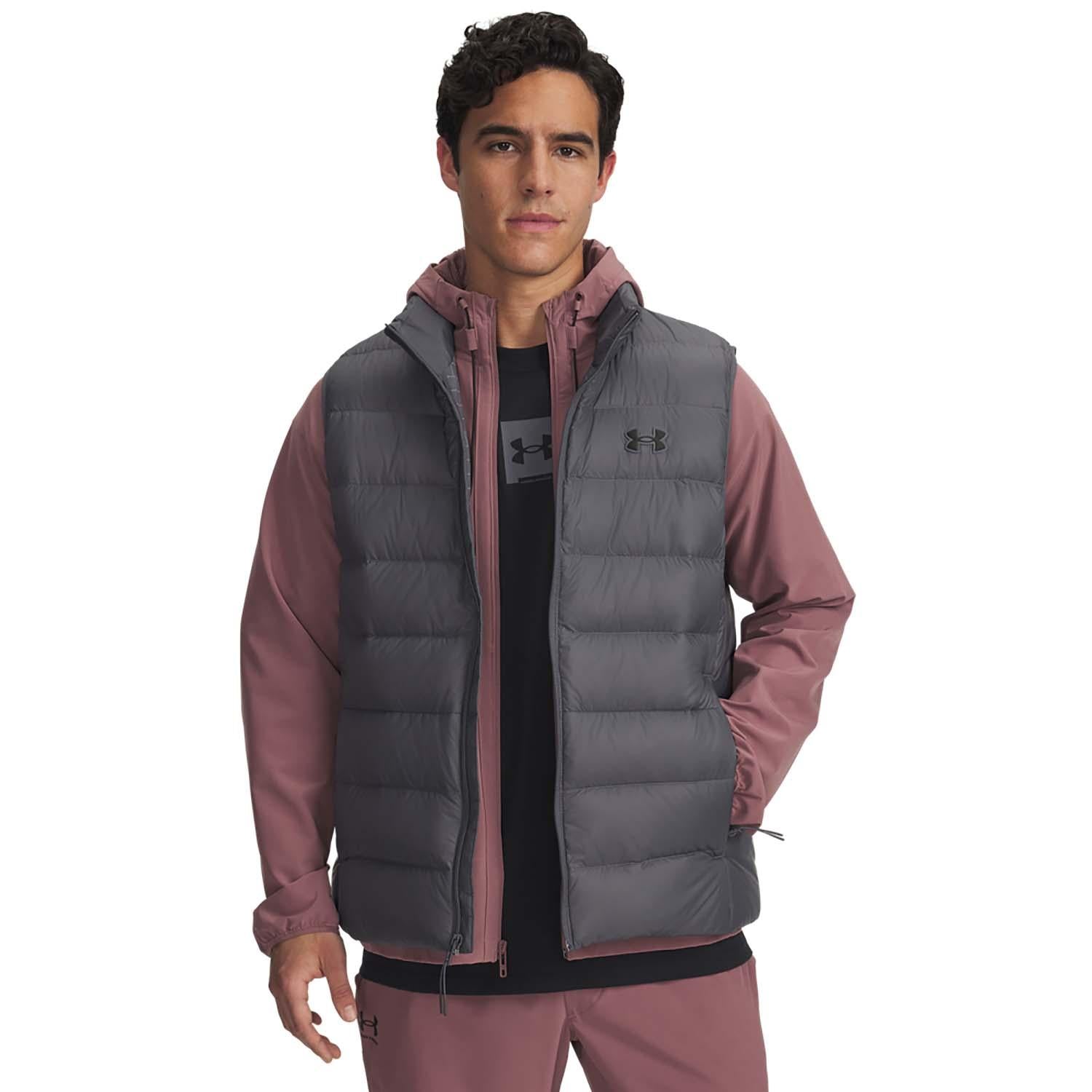 legend down vest-gry