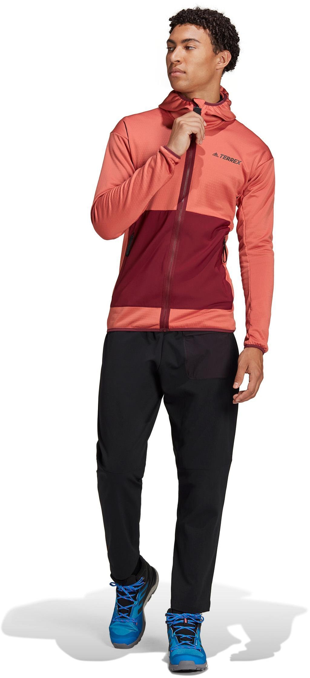 Terrex Tech Fleece Lite Hiking capuchonjack