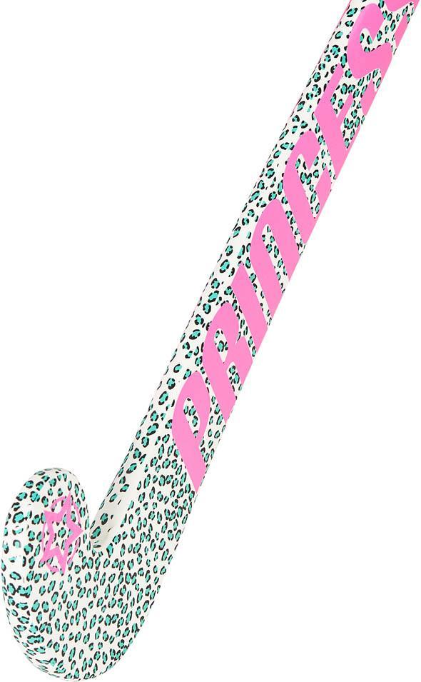 Princess Jr. Woodcore Leopard White/pink