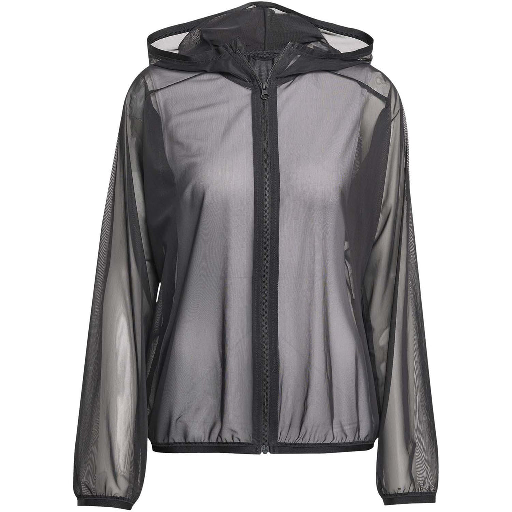 Soft Lux Mesh Full-Zip Hoodie