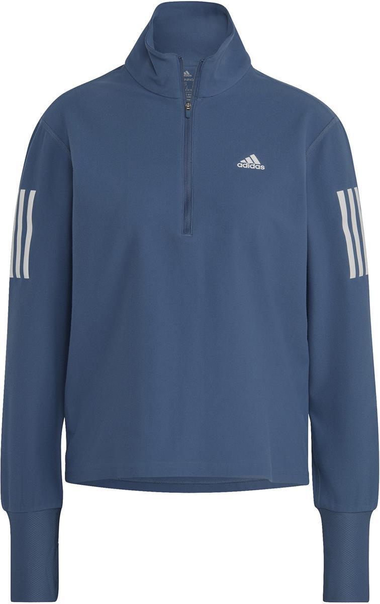 OTR 1/2 ZIP W, BLACK, XS