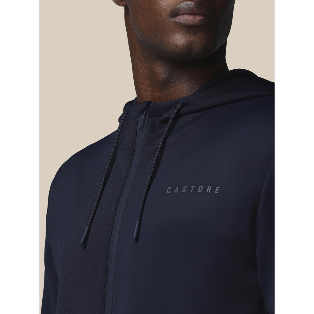 Flex Hoodie met Rits en Capuchon sportcasual