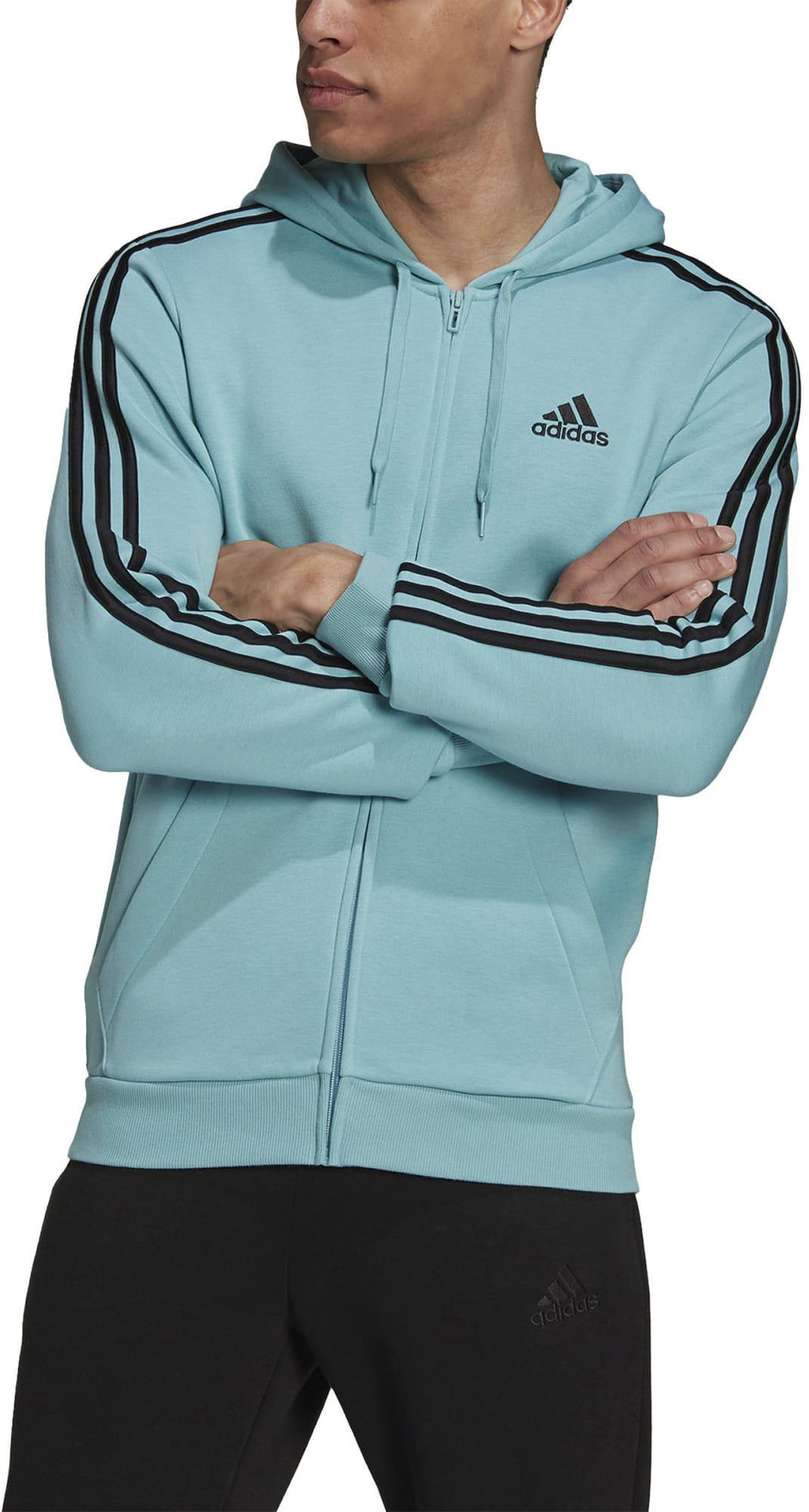 Essentials Fleece 3-Stripes ritshoodie