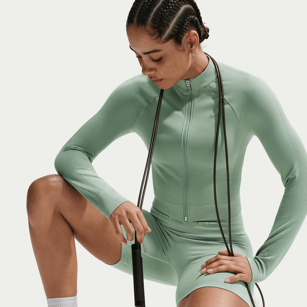 Pro Seamless Women's Full-Zip Training Top