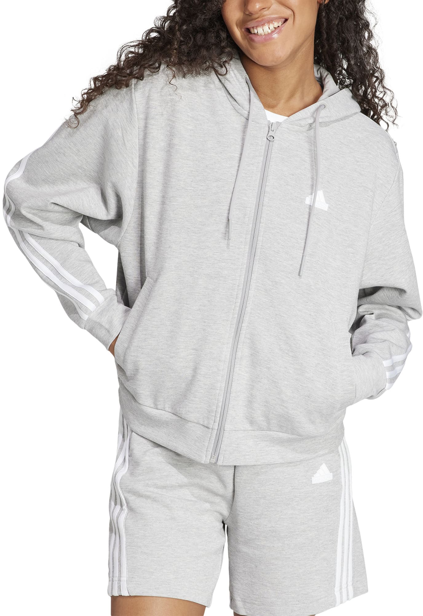 Future Icons 3-Stripes Rits hoodie