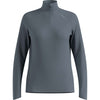 essential ceramiwarm mid layer 1/2 zip shirt