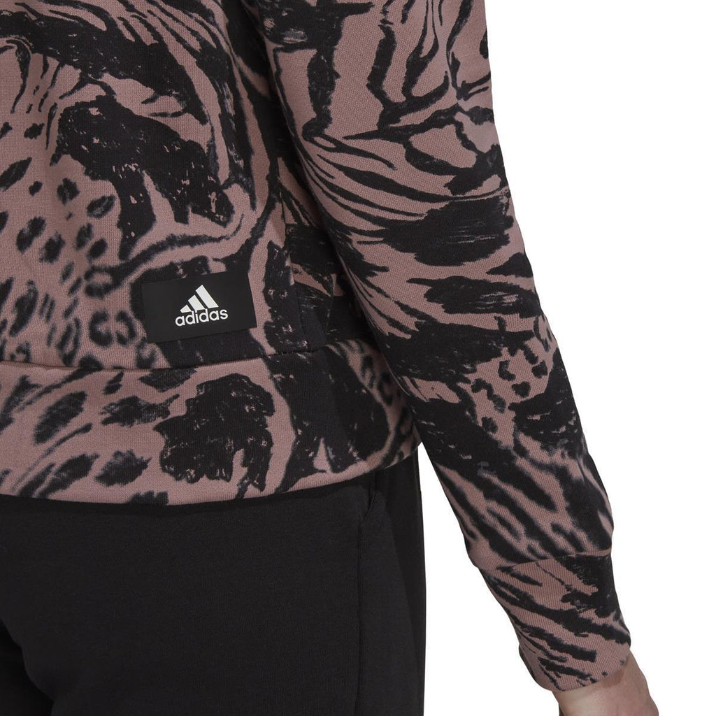 Future Icons Animal Print hoodie