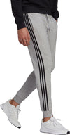Essentials Fleece Fitted 3-Stripes Broek