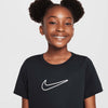 one girls' dri-fit short-sleev