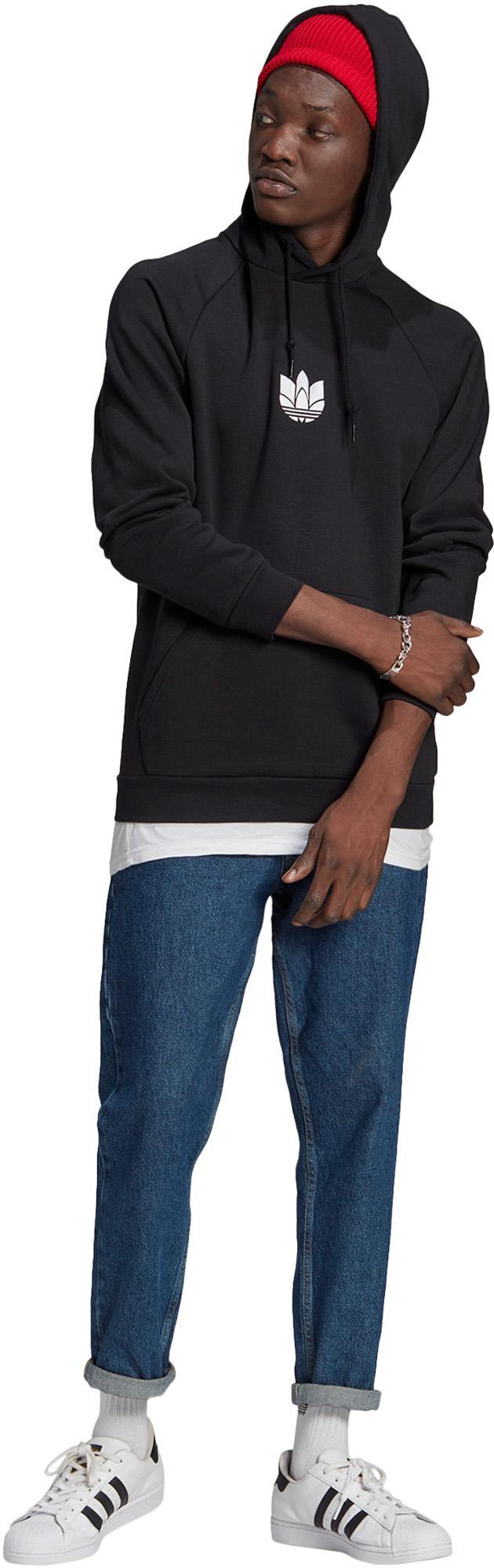 LOUNGEWEAR Adicolor 3D Trefoil Graphic Hoodie