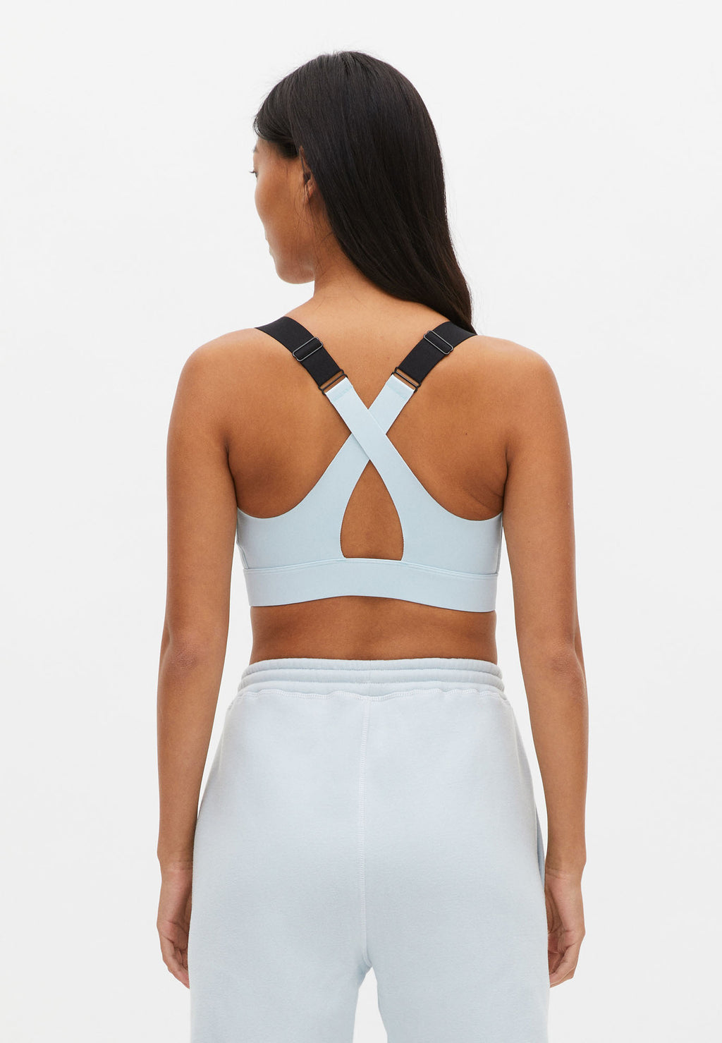Zip Up sport bh