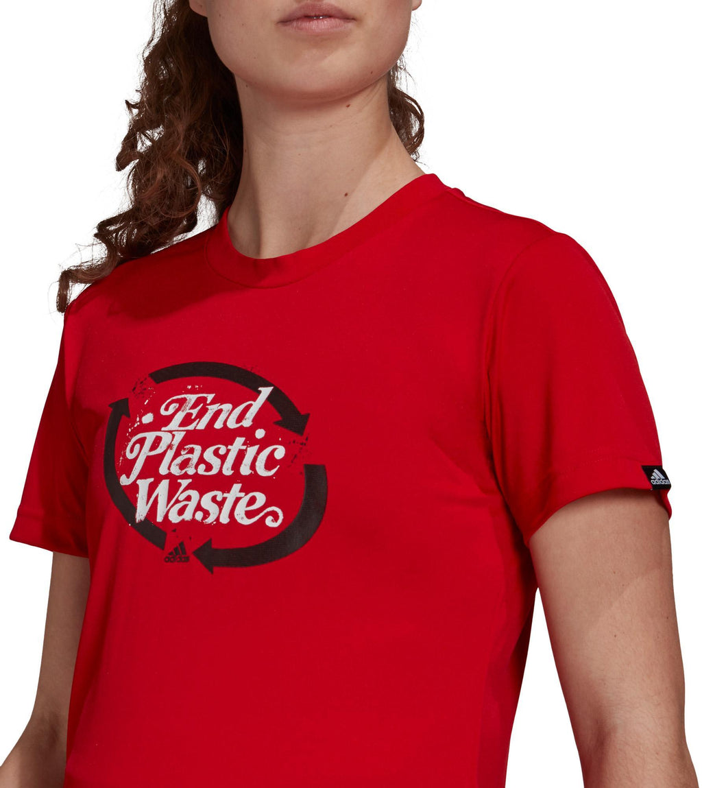 Primeblue Slogan Graphic T-shirt