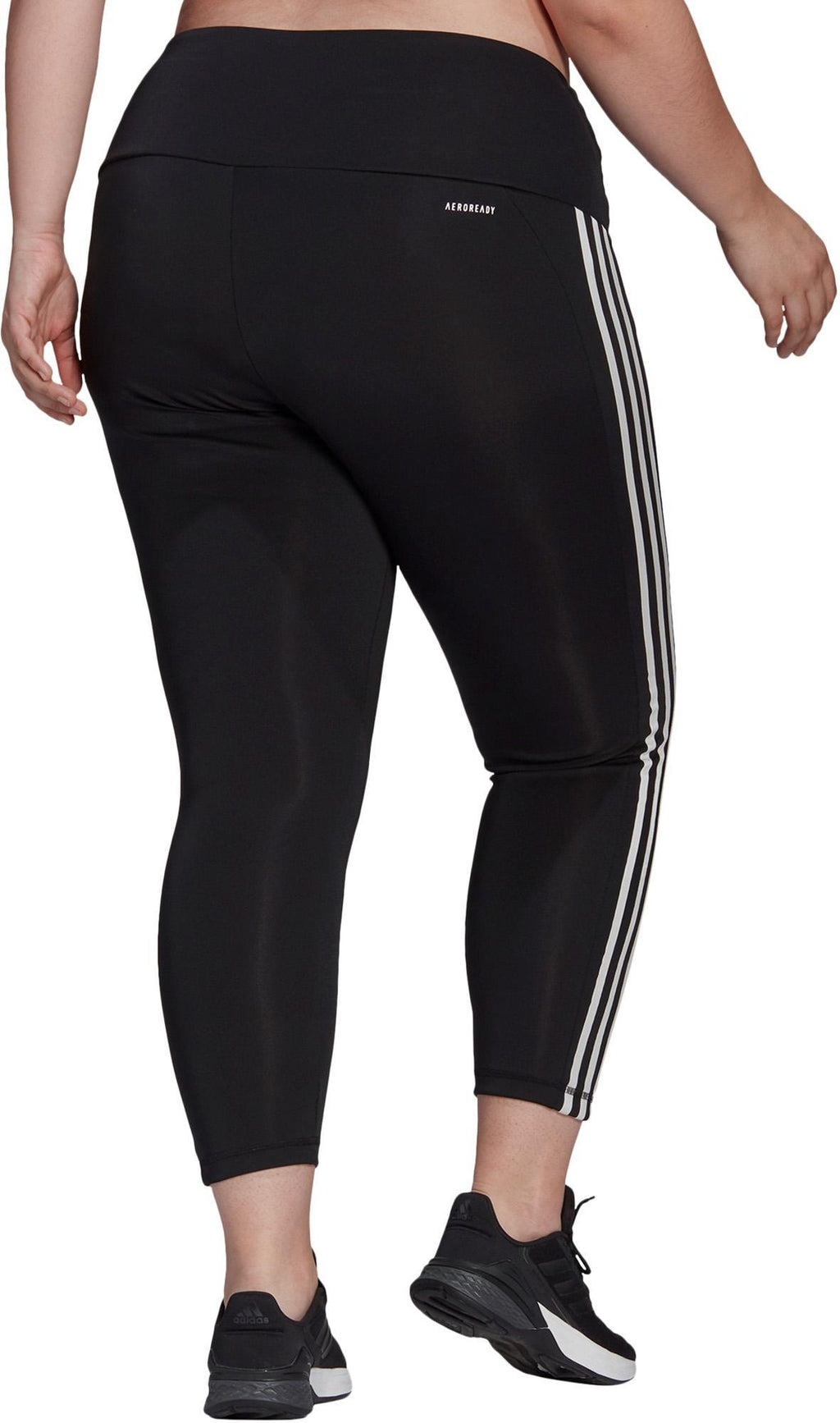 Designed To Move High-Rise 3-Stripes 7/8 Sportlegging (Grote Maat)