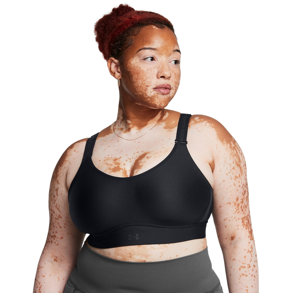 ua infinity mid 2.0 bra-blk