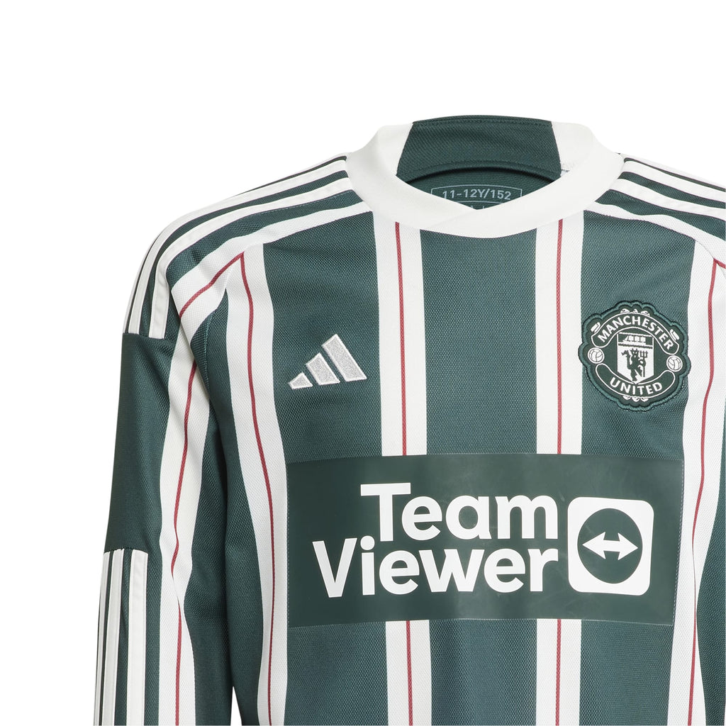 Manchester United 23/24 longsleeve kids uitshirt