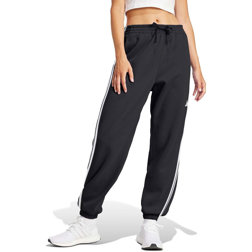 Essentials 3-Stripes French Terry Cuffed Broek
