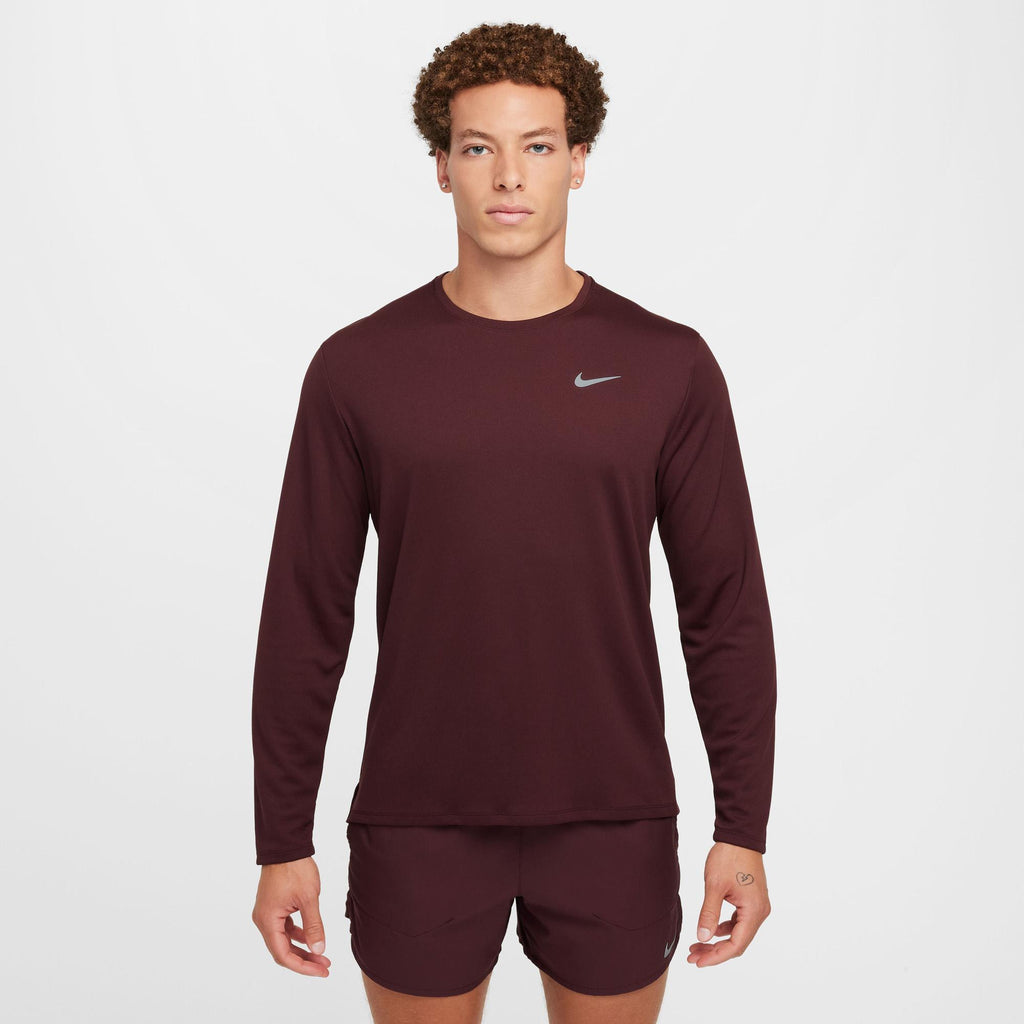 miler men's dri-fit uv long-sl