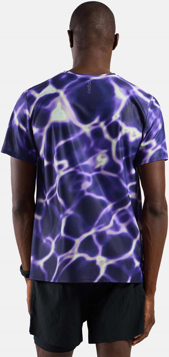 T-shirt Crew Neck S/s Zeroweight Chill Tec Print