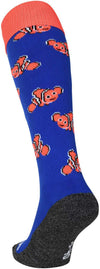 Bc8540a Socks Fishes Blue/orange