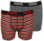 Basic Printed Stripe kids boxer (2 paar)