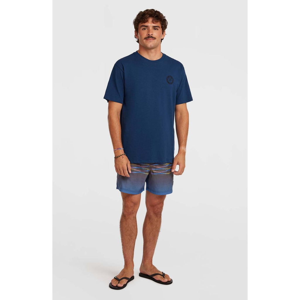 Slub Back Print T-shirt strand