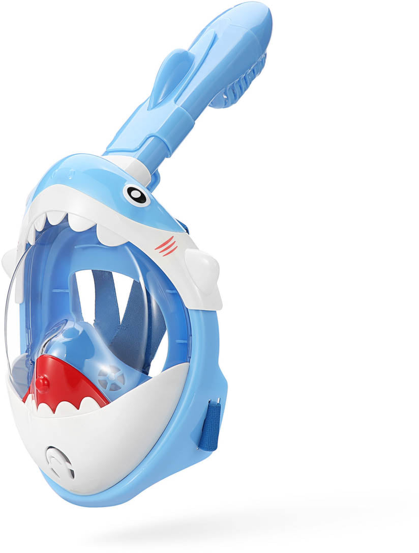 kids shark blue snorkelmasker