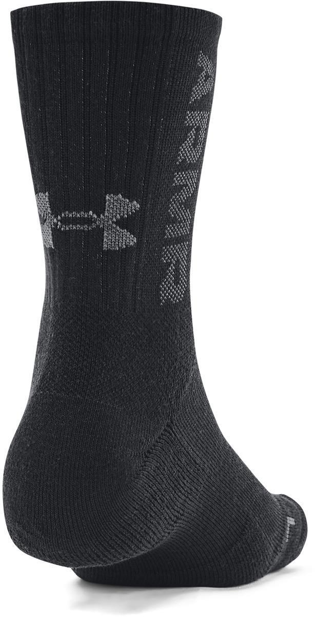 Ua 3-maker 3pk Mid-crew-gry