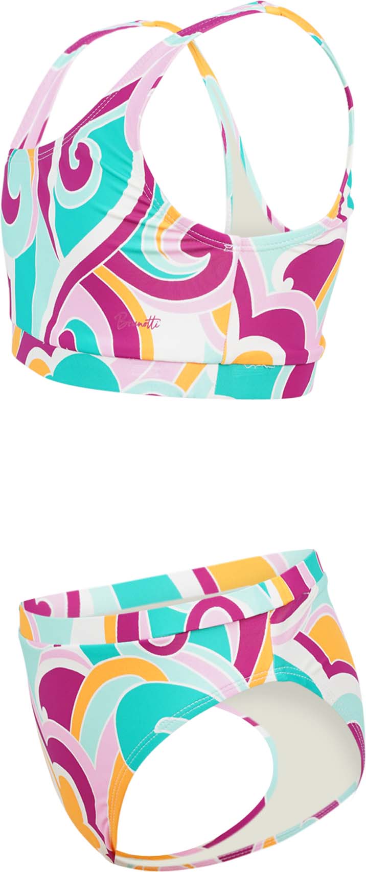 Avivi-swirl kids bikini