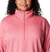 w park view grid fleece 1/2 zip