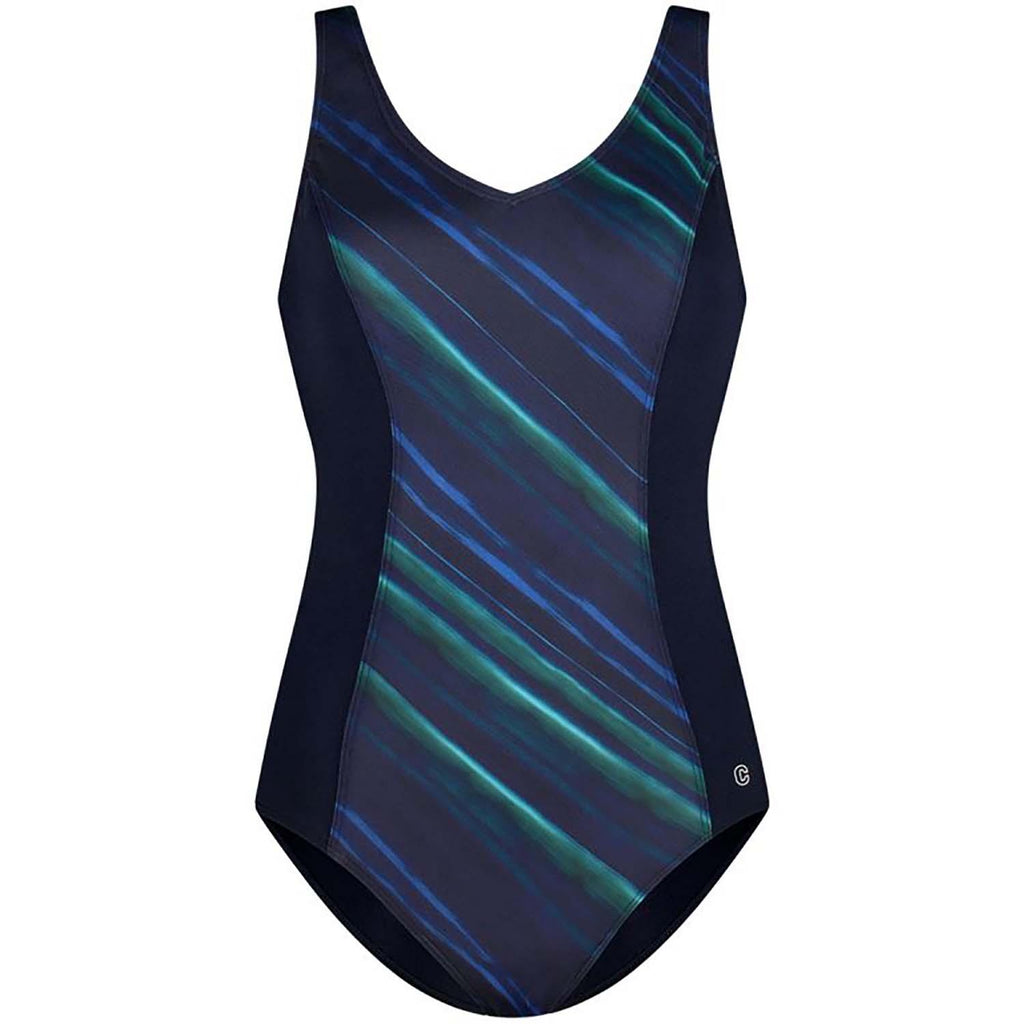 Soft Cup V-neck Princess Line Speed Navy badpak