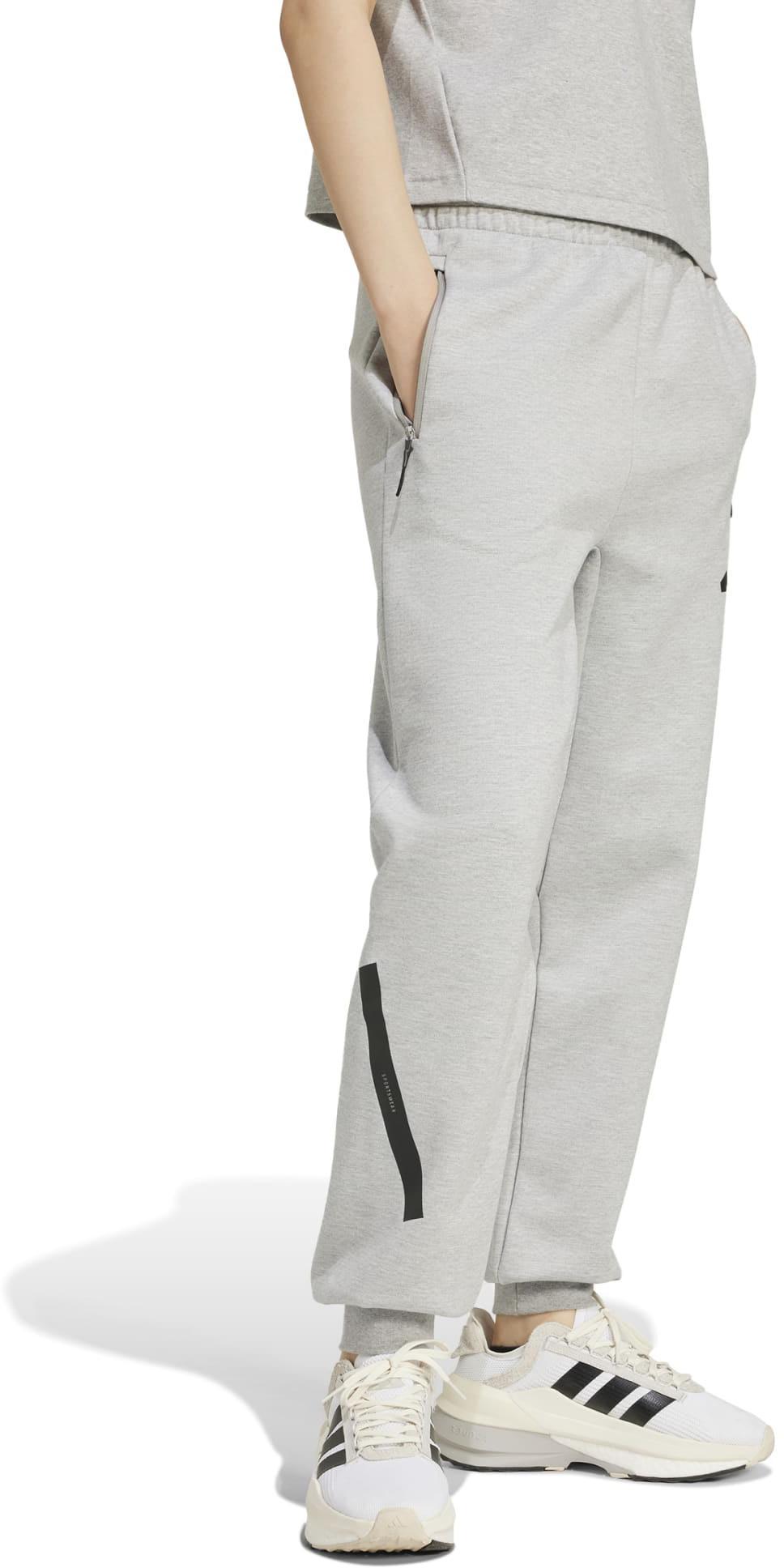 PANTA ADIDAS W INTERL CP ZNE BIANCO