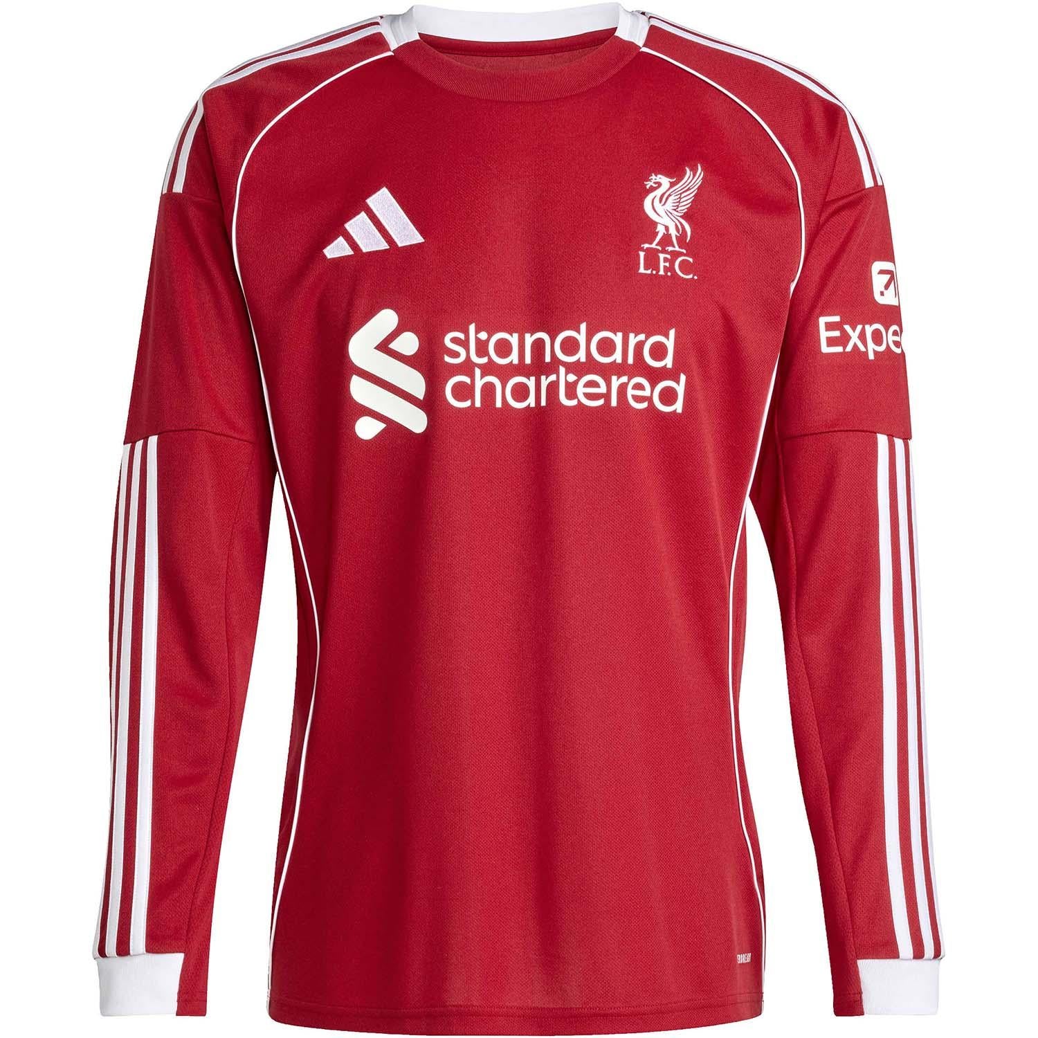 Liverpool FC 25/26 Thuisshirt met Lange Mouwen