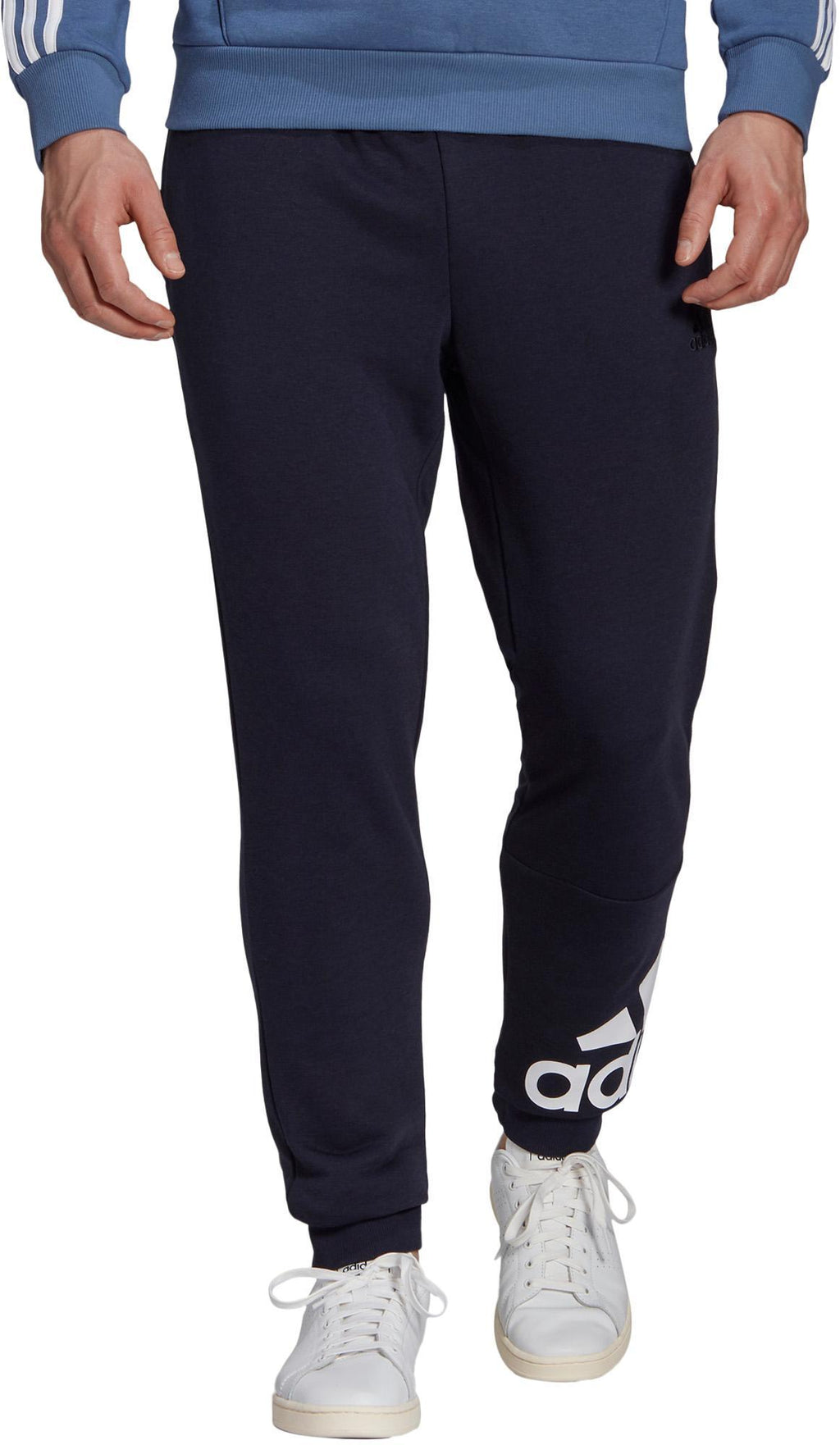Essentials French Terry Tapered Cuff Logo Broek