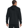ua armour fleece fz hoodie-blk