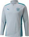 mcfc training 1/4 zip top