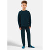 quilted kids base layer lange broek