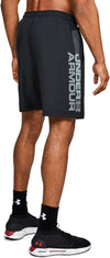 woven graphic wordmark short-blk//zgy