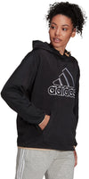 Brand Love Giant Logo Polar Fleece hoodie