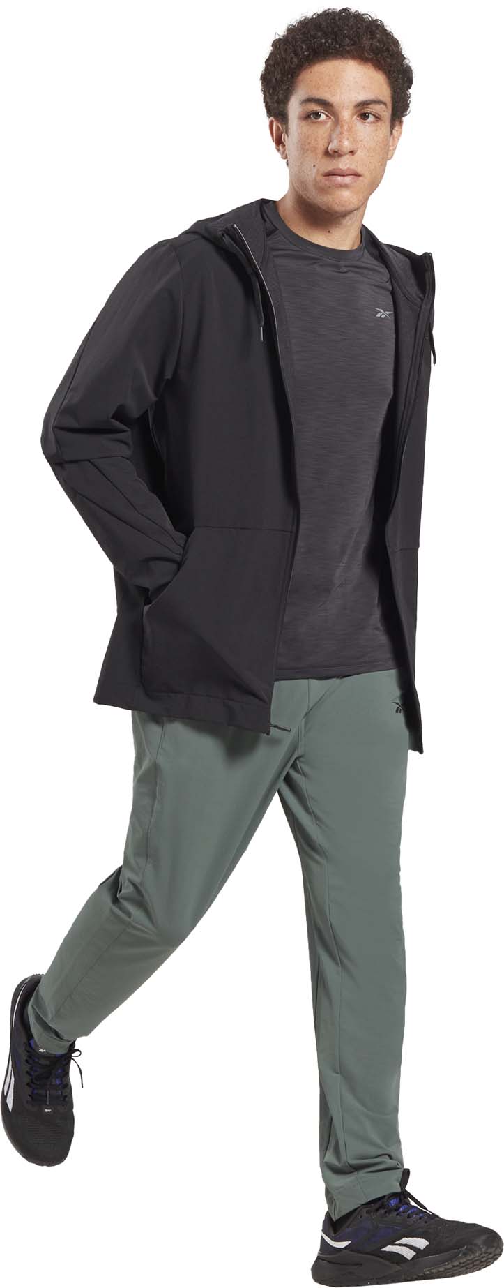 Woven Fz hoodie
