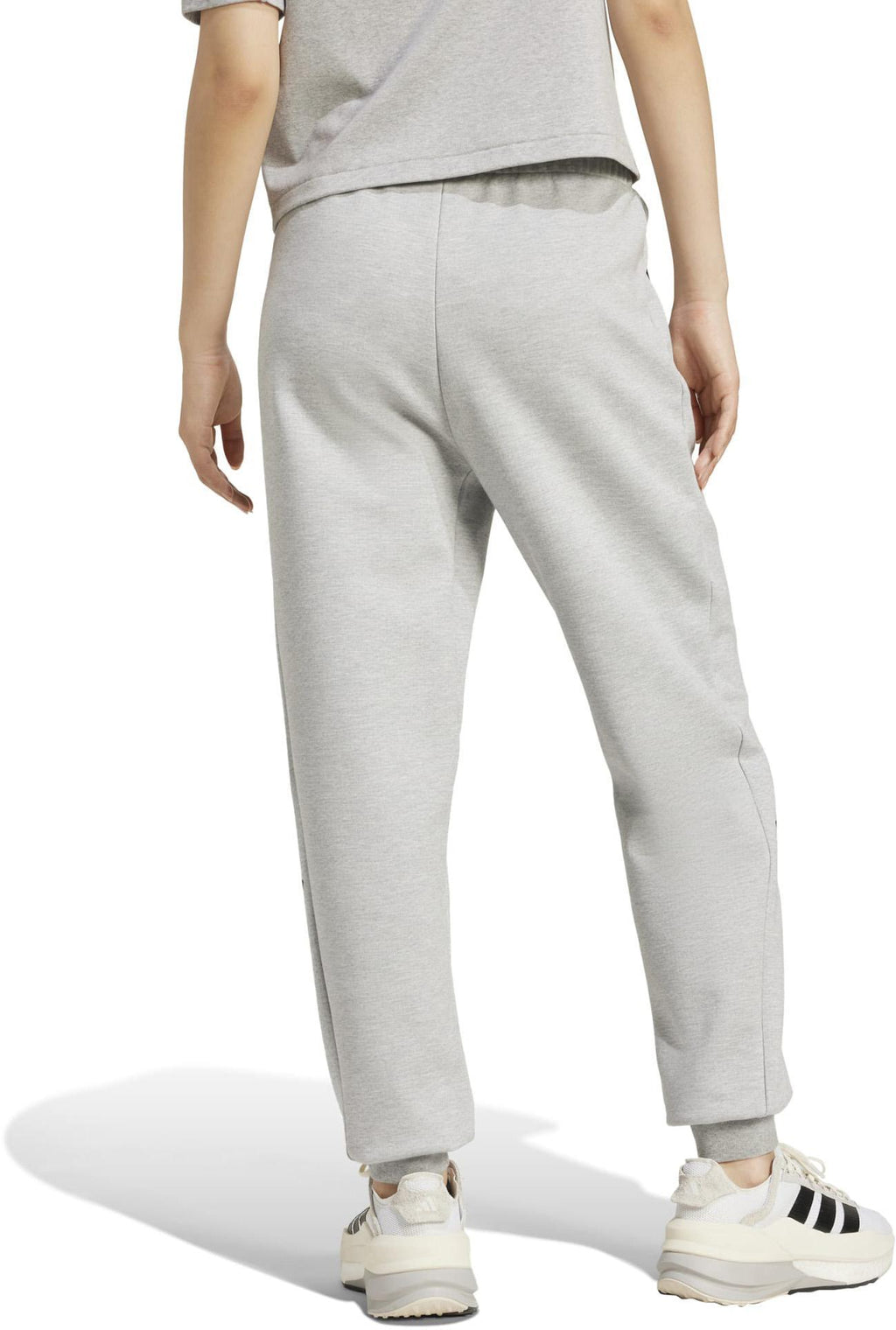PANTA ADIDAS W INTERL CP ZNE BIANCO