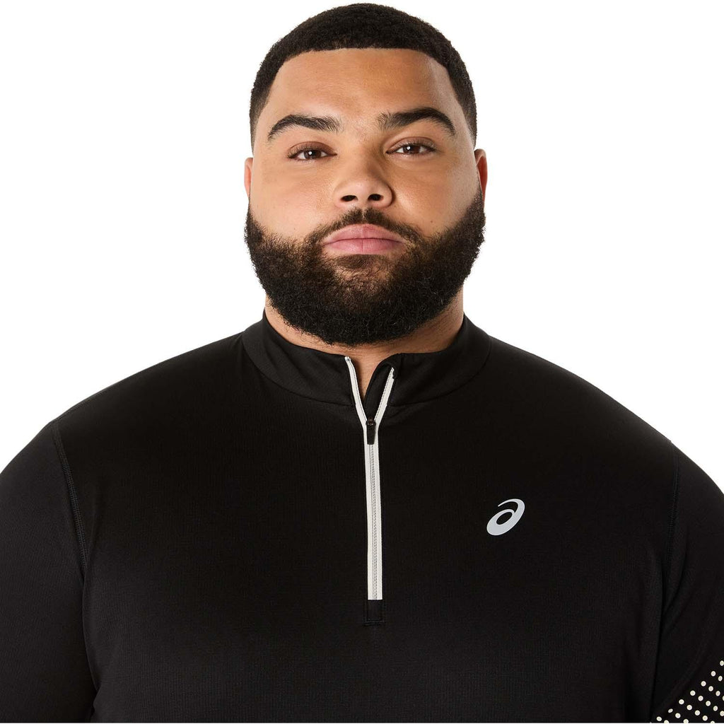 asics icon ls 1/2 zip