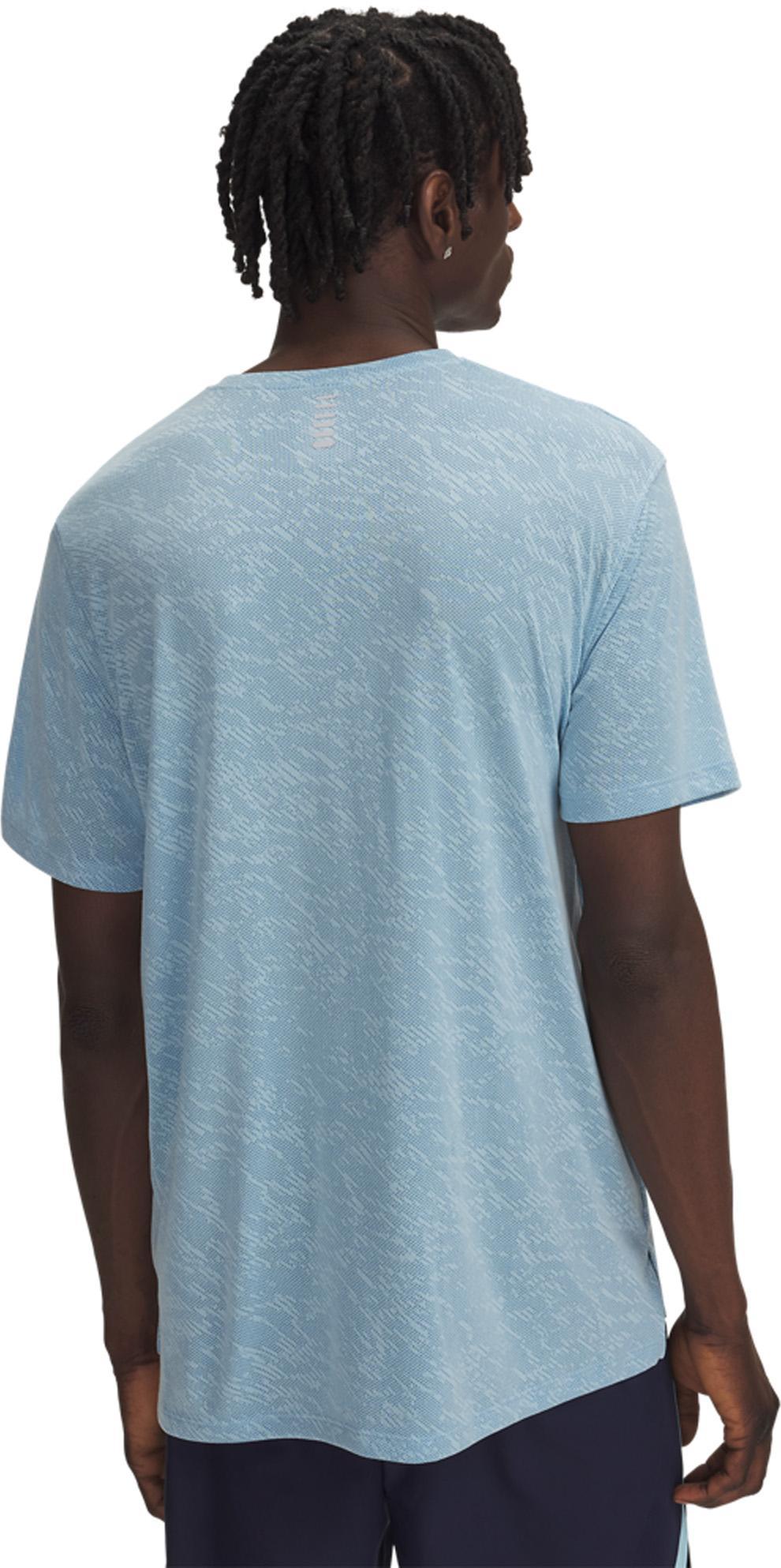 T-SHIRT UA LAUNCH CAMO NERO