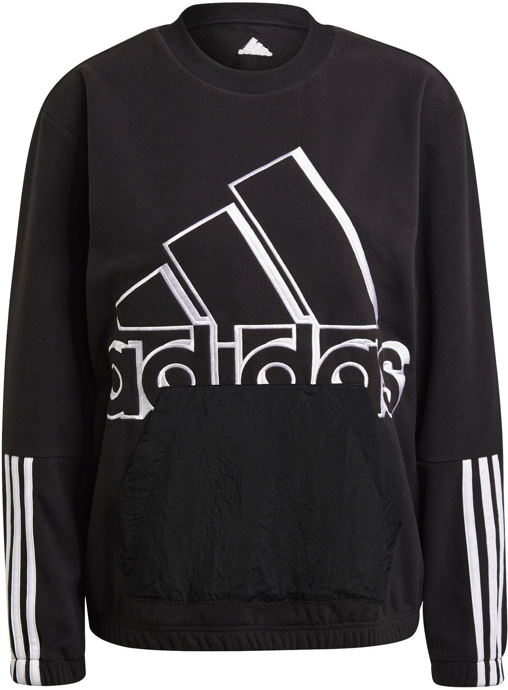 Brand Love Giant Logo Polar Fleece sweater
